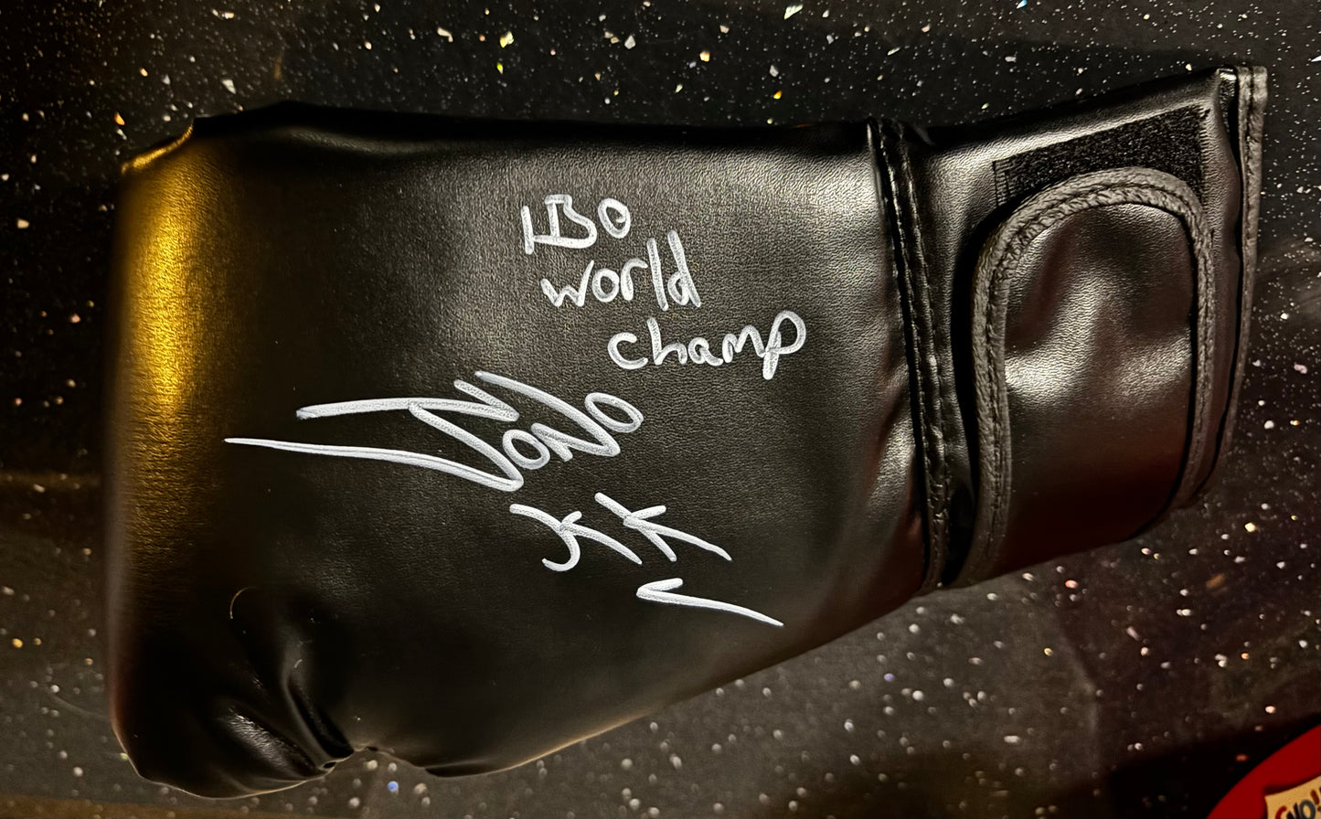 Jono "King Kong" Carroll Signed Boxing Glove