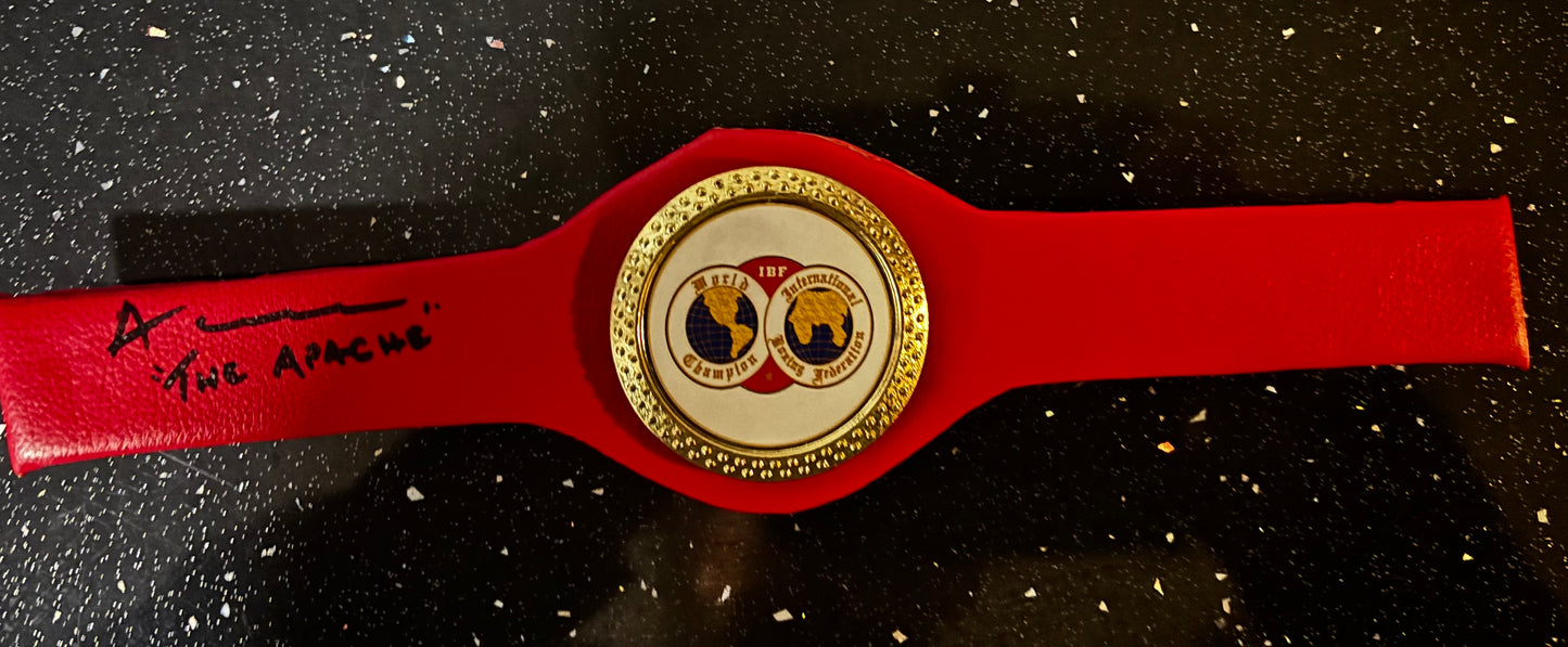 Anthony Cacace signed IBF Autograph band