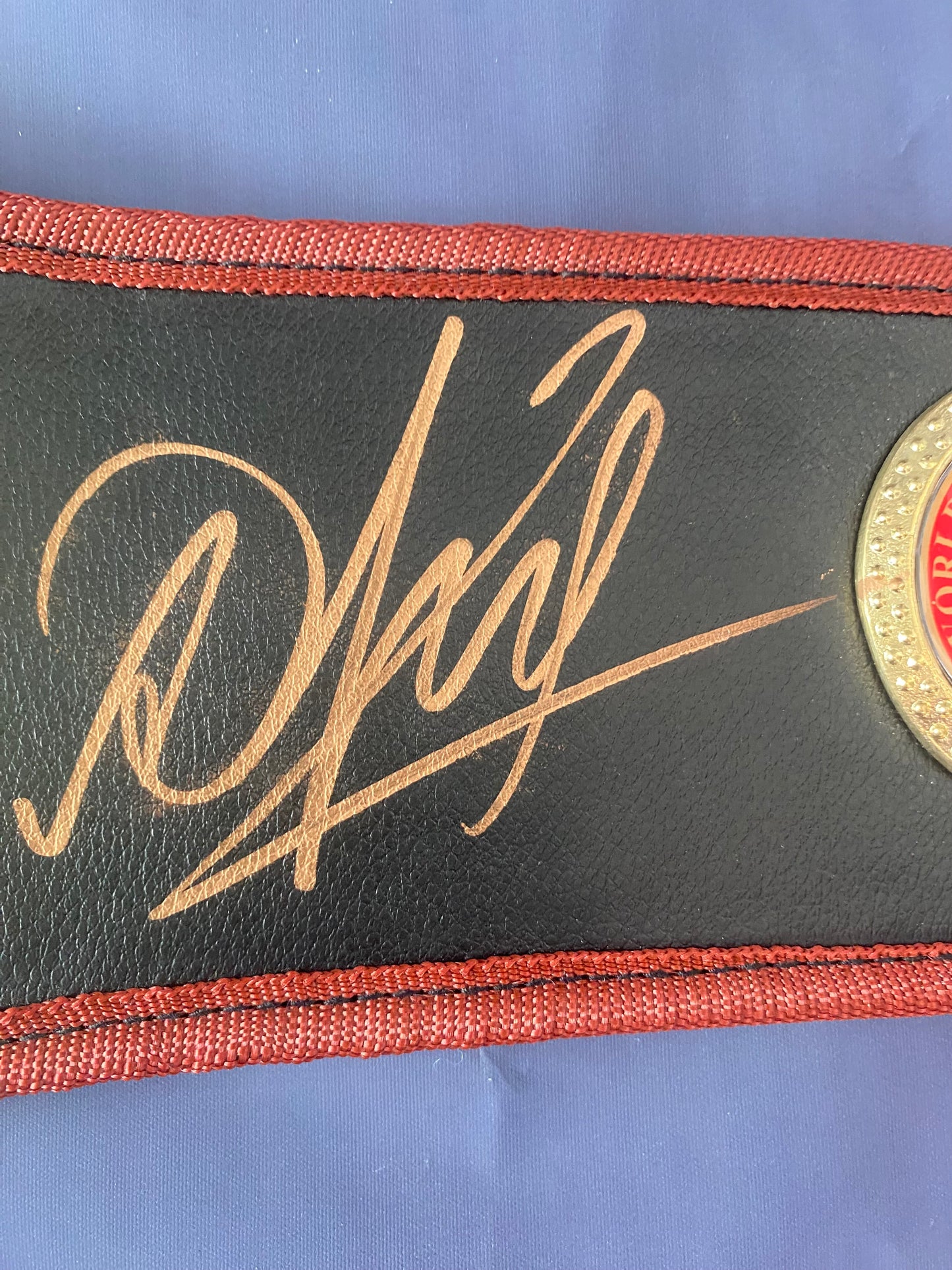 David Avanesyan signed WBA replica mini belt