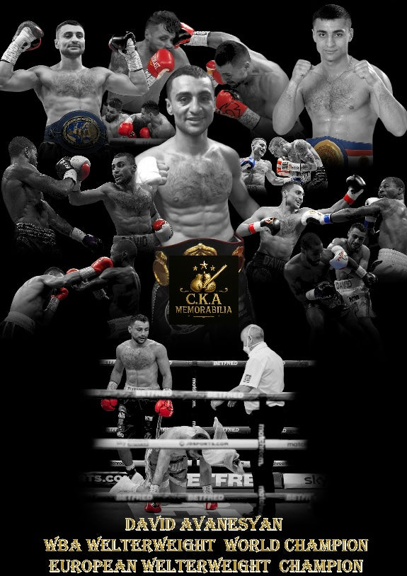 Custom boxing poster designs