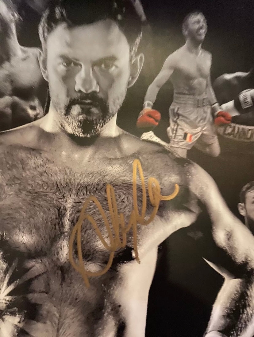 Andy Lee Signed 23x16 Inch Poster Former WBO World Champion
