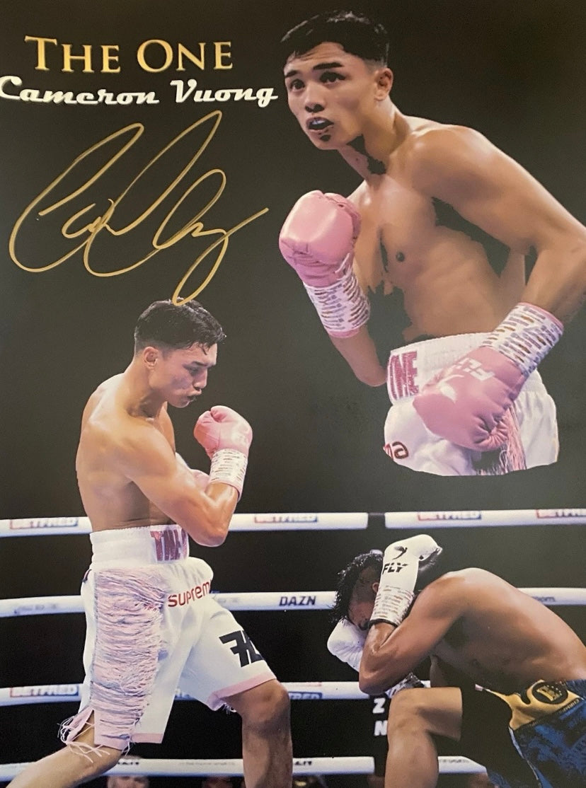 Cameron Vuong Signed 16x12 Photo