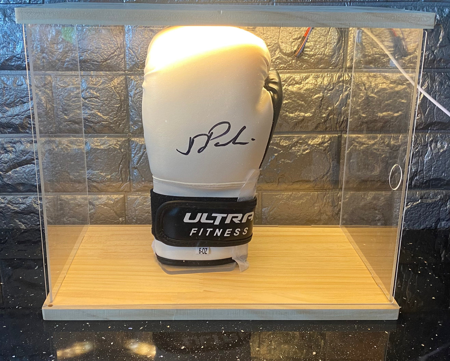 Joseph Parker signed Boxing with light up display case (case will come dismantled)