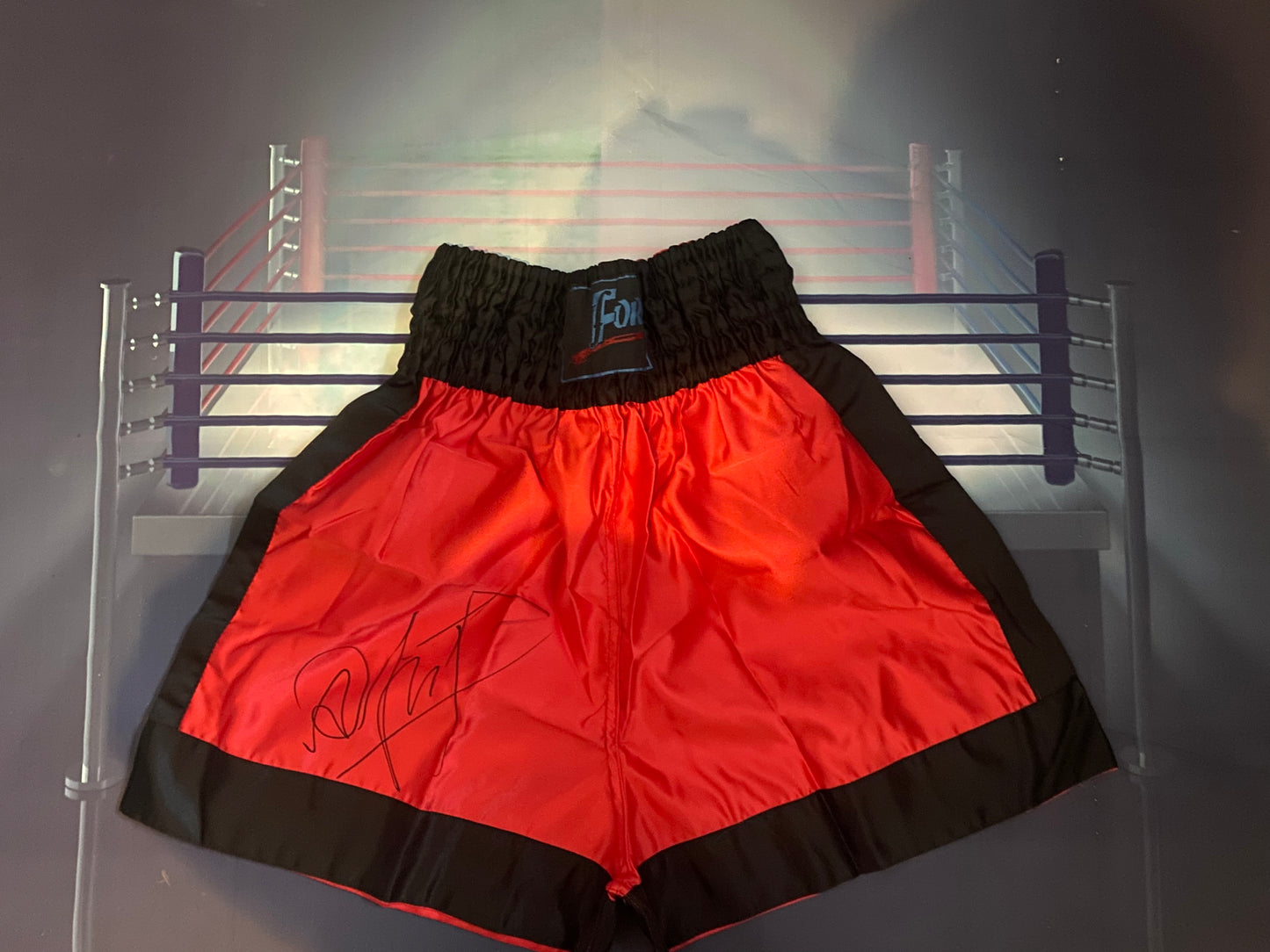 David Avanesyan signed boxing shorts