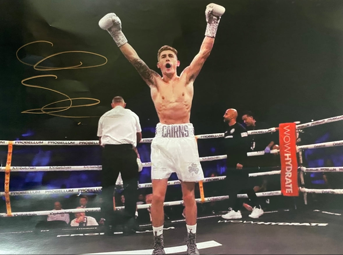 Steven Cairns Signed 16x12 Photo