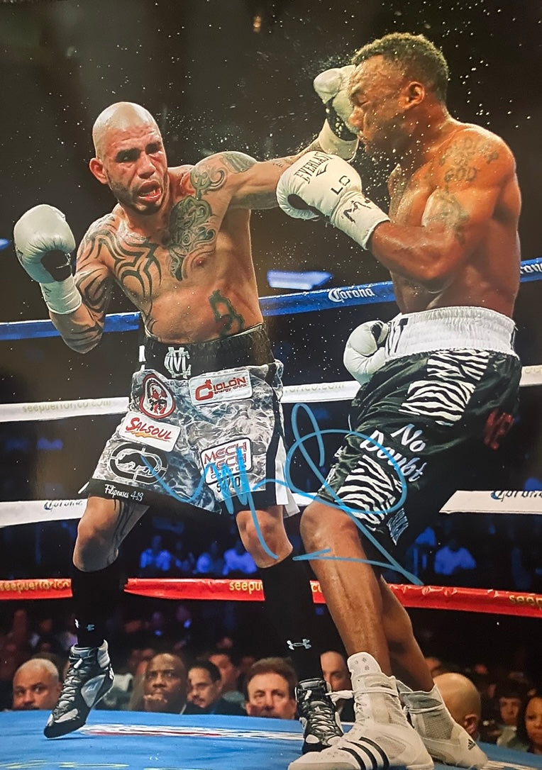 Miguel Cotto signed photo