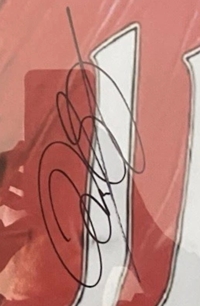 Ryan Giggs signed & framed 20x16 inch poster