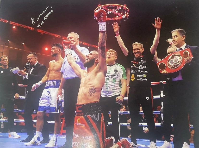 Anthony Cacace Signed 16x12 Photo