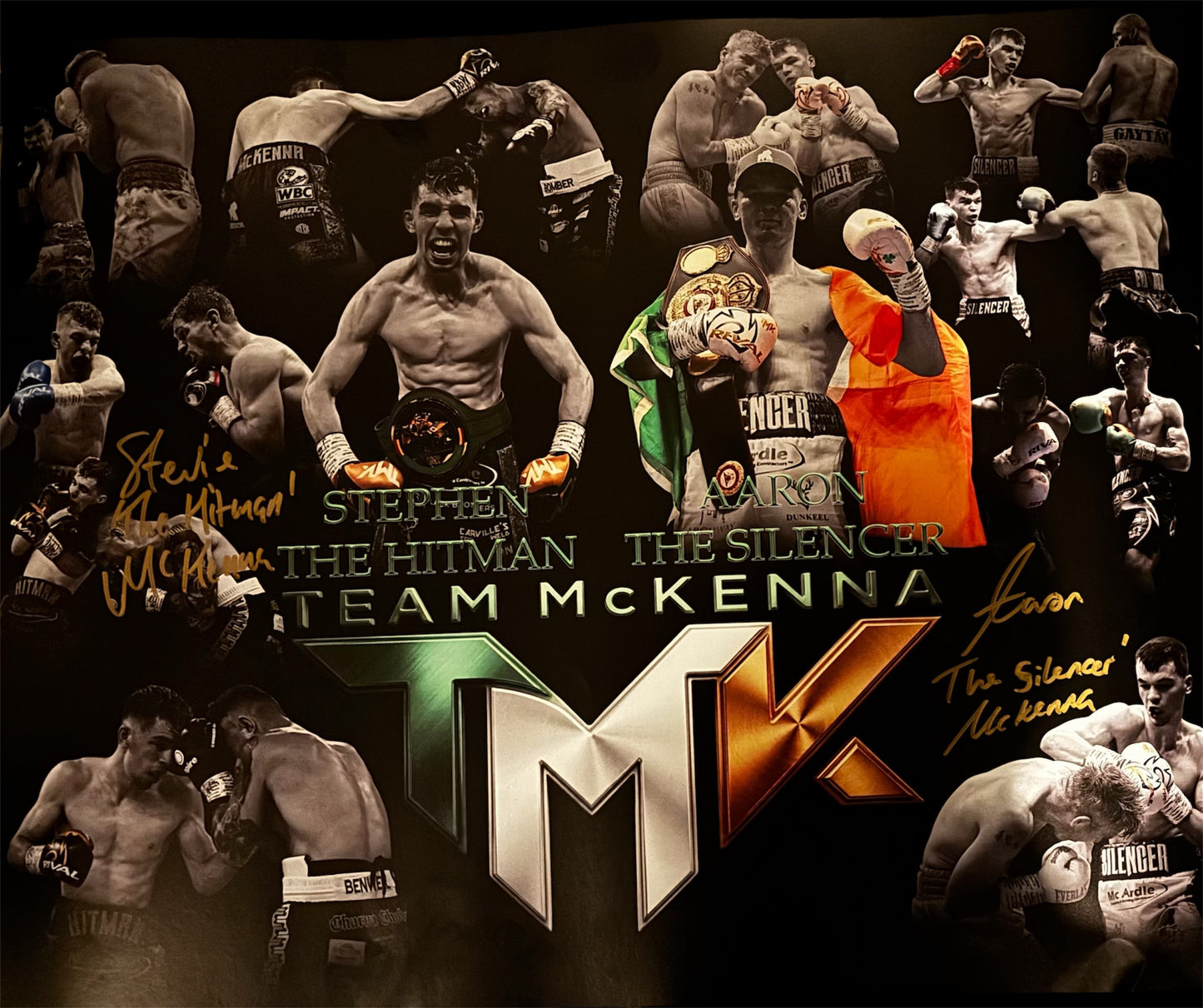 Aaron & Stephen McKenna Dual-Signed Exclusive 20x16" Poster