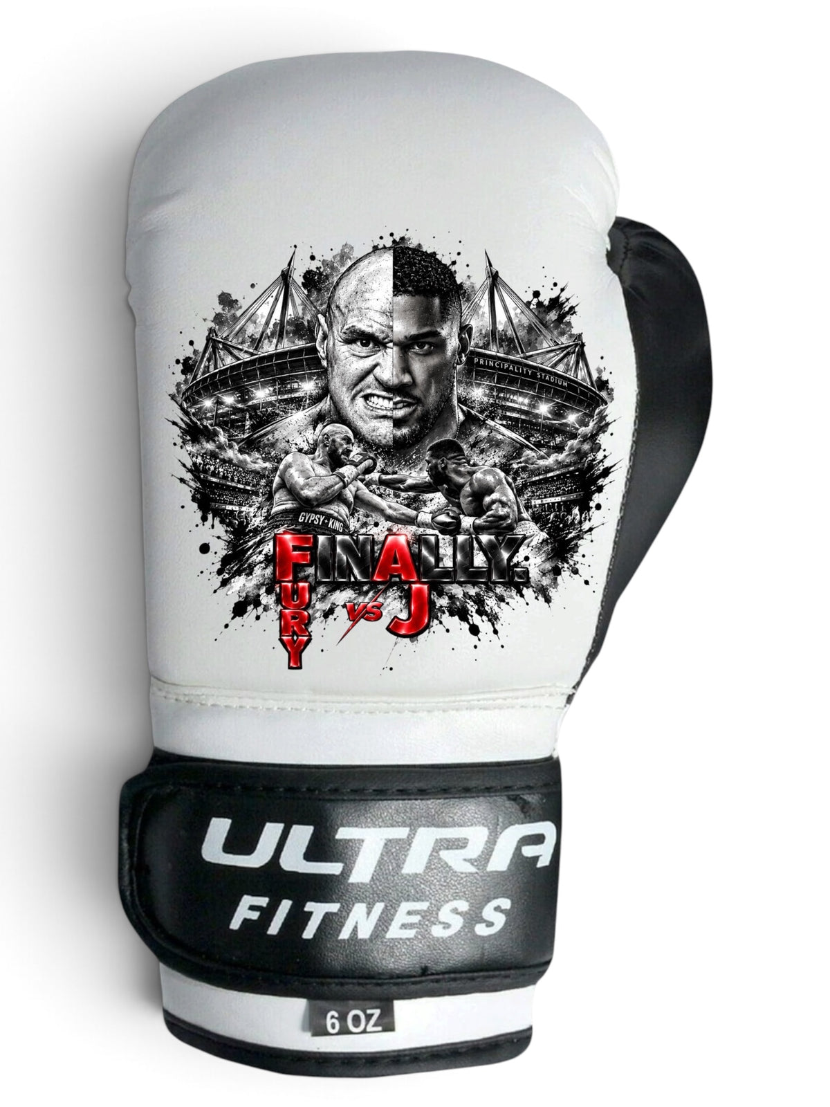 Tyson Fury vs Anthony Joshua – Custom Display / Autograph Boxing Glove