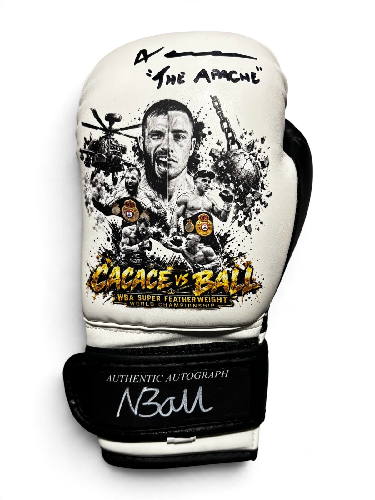 Anthony Cacace vs Nick Ball – Dual Signed Custom Boxing Glove