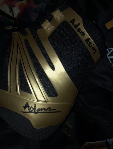 Adam Azim (IBO world champion) and Hassan Azim signed Sting Viper boxing boot
