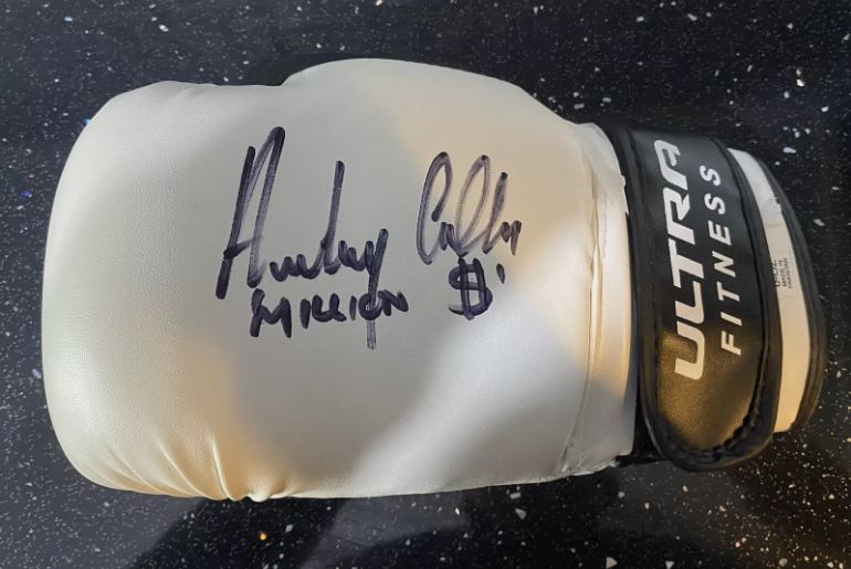 Anthony Million Dolla Crolla (former WBA world champion) signed boxing glove