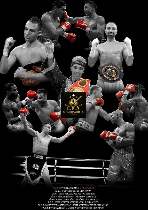 Custom boxing poster designs