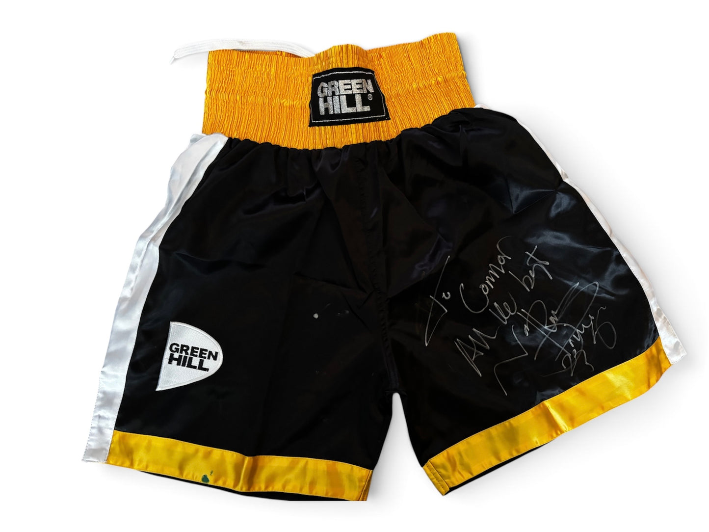 Prince Naseem Hamed Signed Boxing Shorts