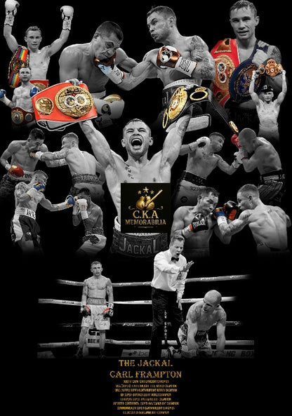Custom boxing poster designs
