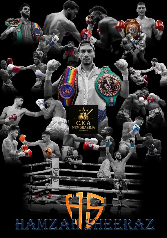 Custom boxing poster designs