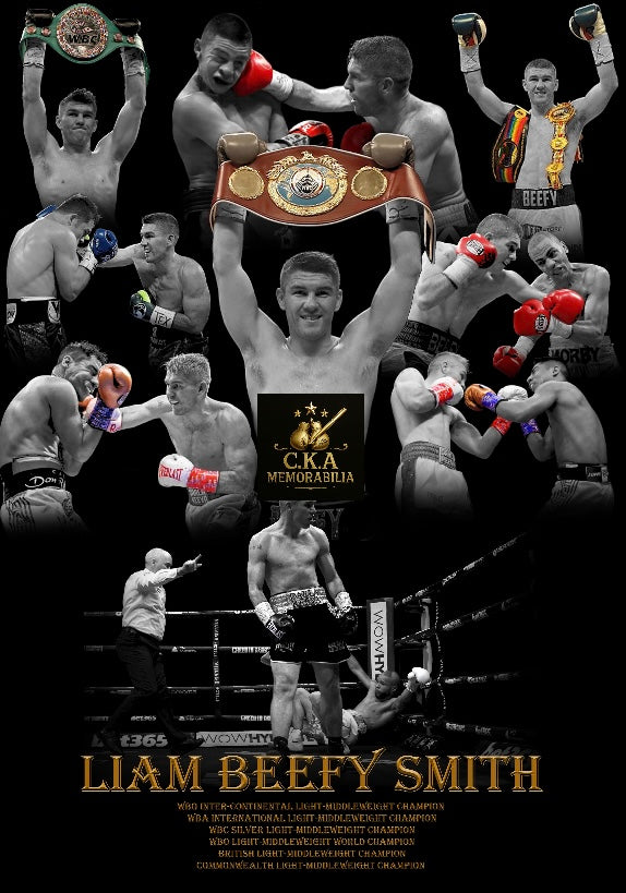 Custom boxing poster designs