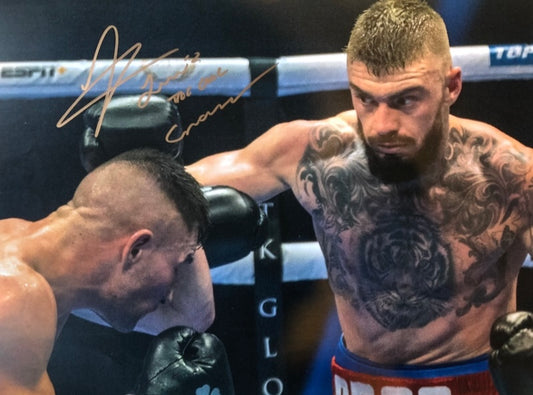 Lewis Crocker signed 16x12 inch photo