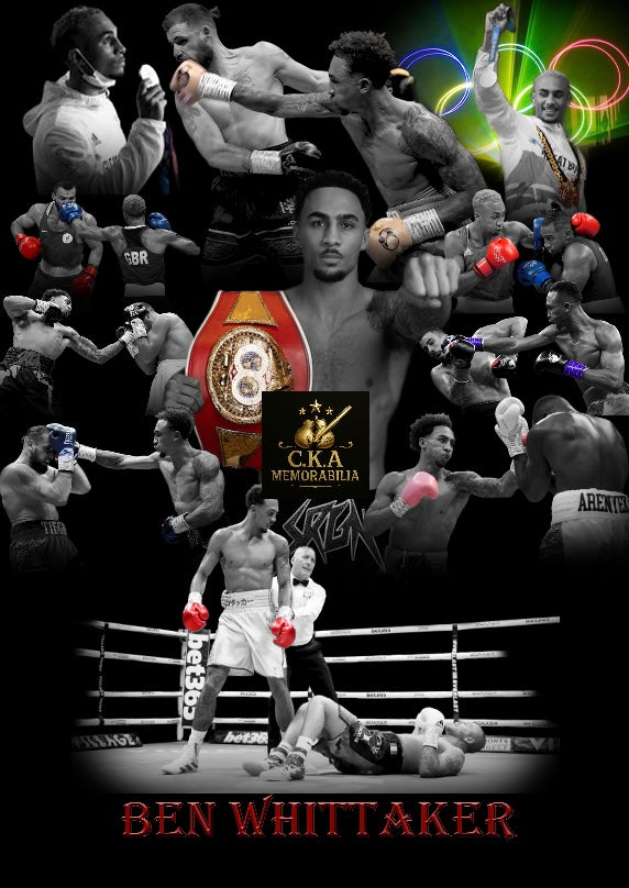 Custom boxing poster designs