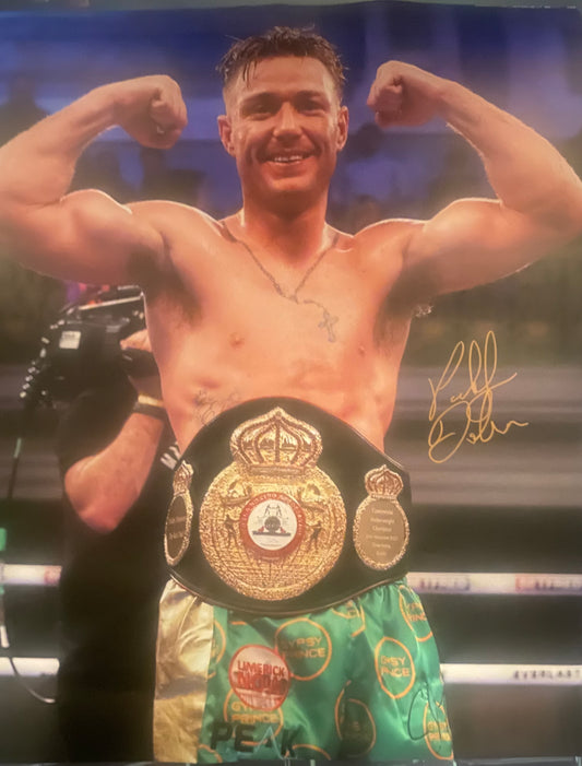 Paddy Donovan signed 20x16 inch photo