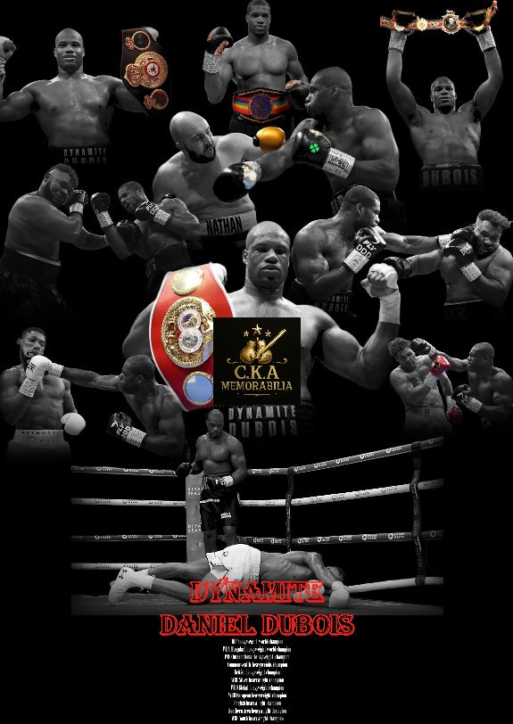 Custom boxing poster designs