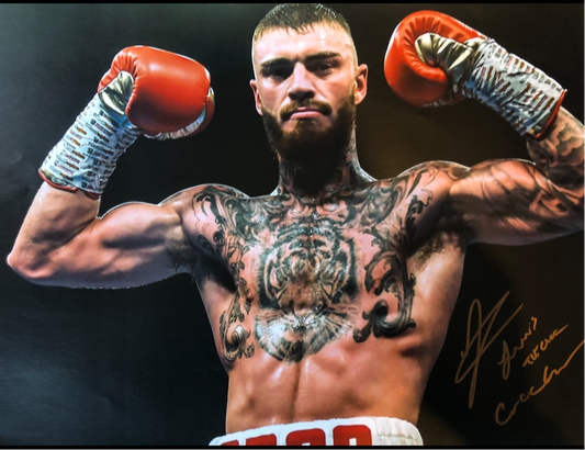 Lewis Crocker Signed 16x12 inch photo
