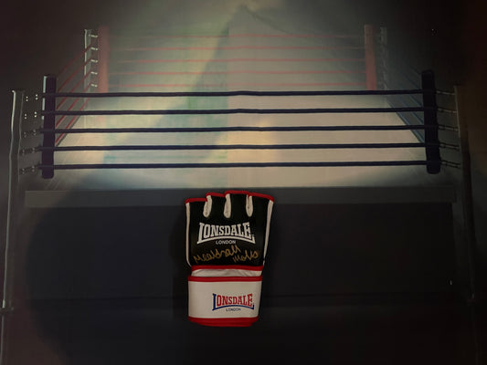 Meatball Molly McCann Signed MMA glove