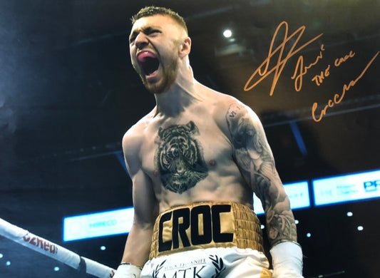 Lewis Crocker Signed 16x12 inch photo
