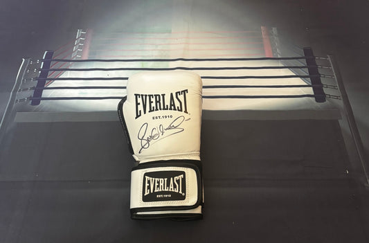 Spencer ' The Omen' Oliver signed boxing glove