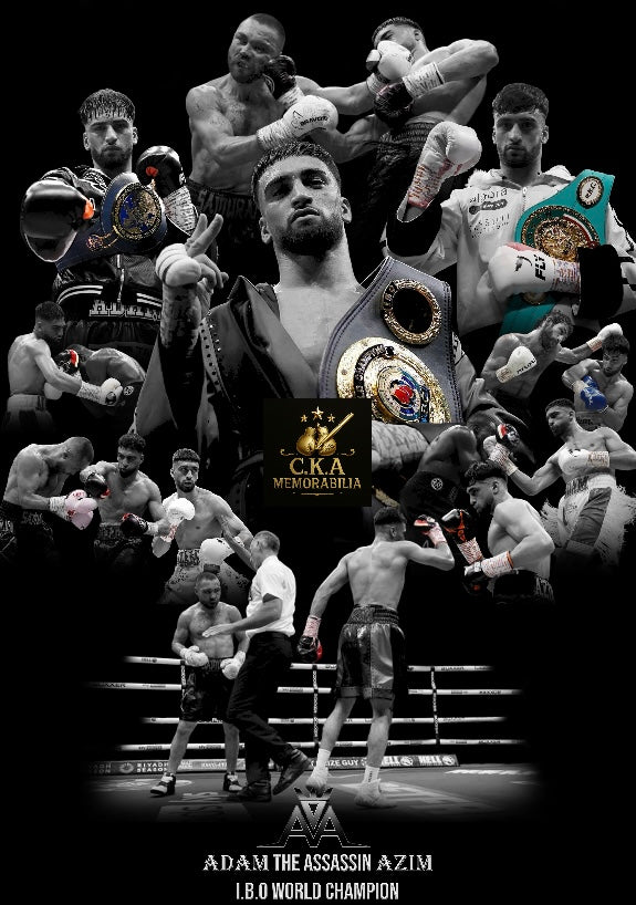 Custom boxing poster designs