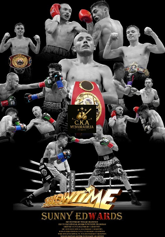 Custom boxing poster designs
