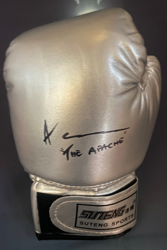 Anthony (The Apache) Cacace signed boxing gloves