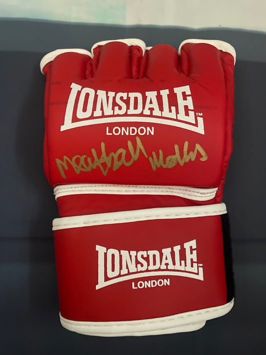 Meatball Molly McCann Signed MMA glove