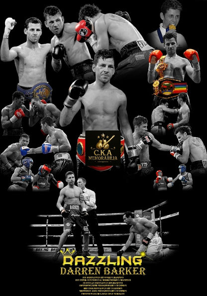 Custom boxing poster designs