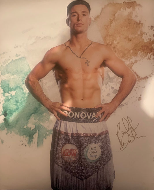 Paddy Donovan signed 20x16 inch poster