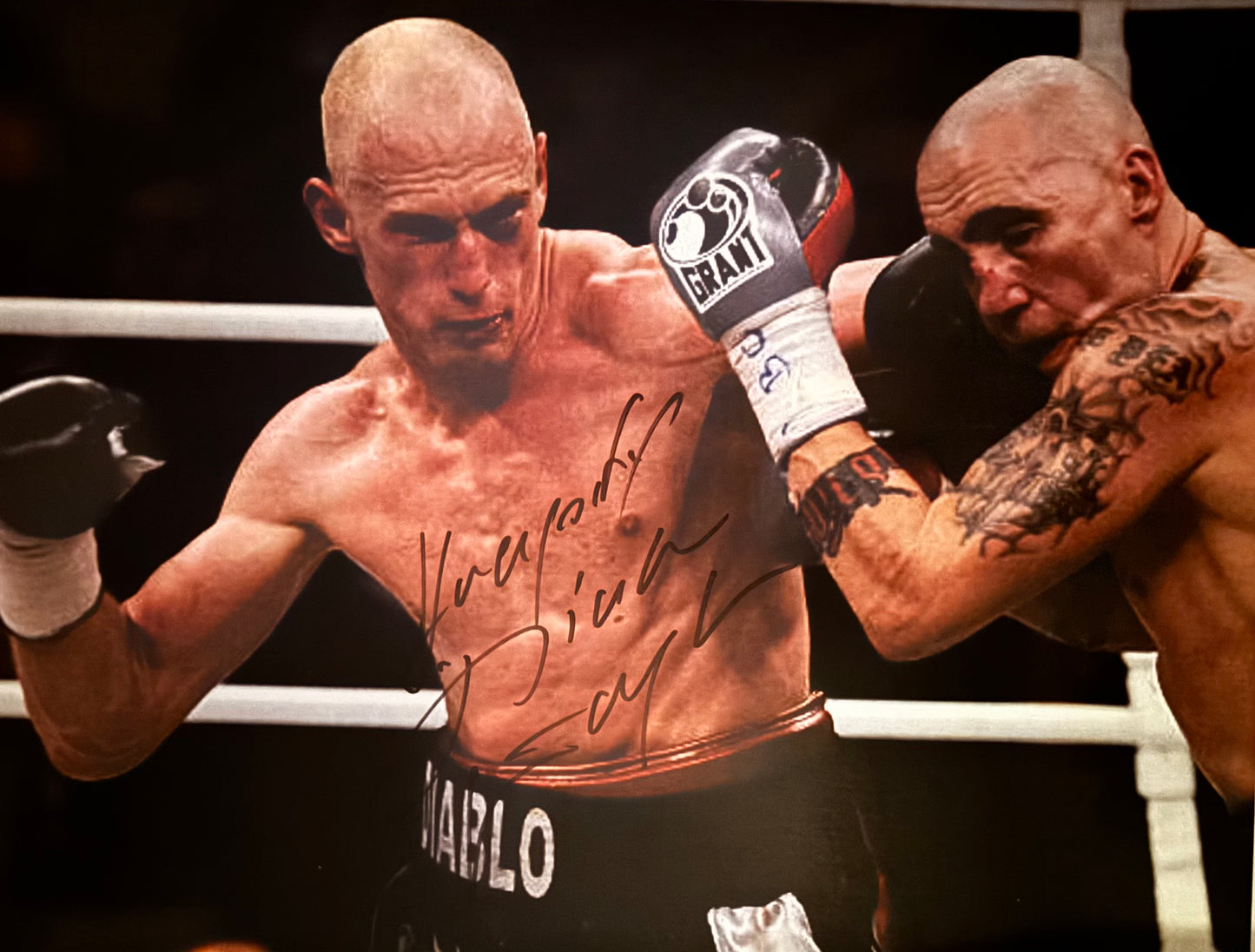 Signed Krzysztof "Diablo" Włodarczyk 16x12 Photo