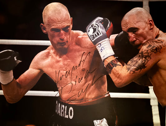 Signed Krzysztof "Diablo" Włodarczyk 16x12 Photo