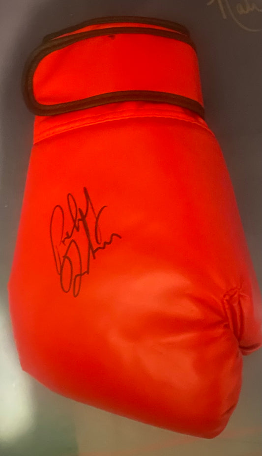 Paddy Donovan signed boxing glove