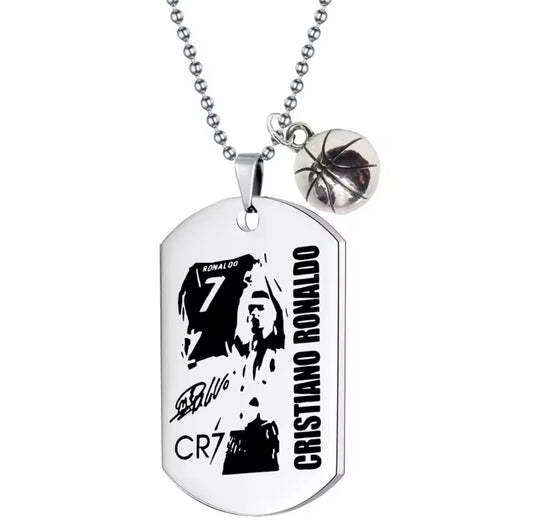 Cristiano Ronaldo CR7 necklace