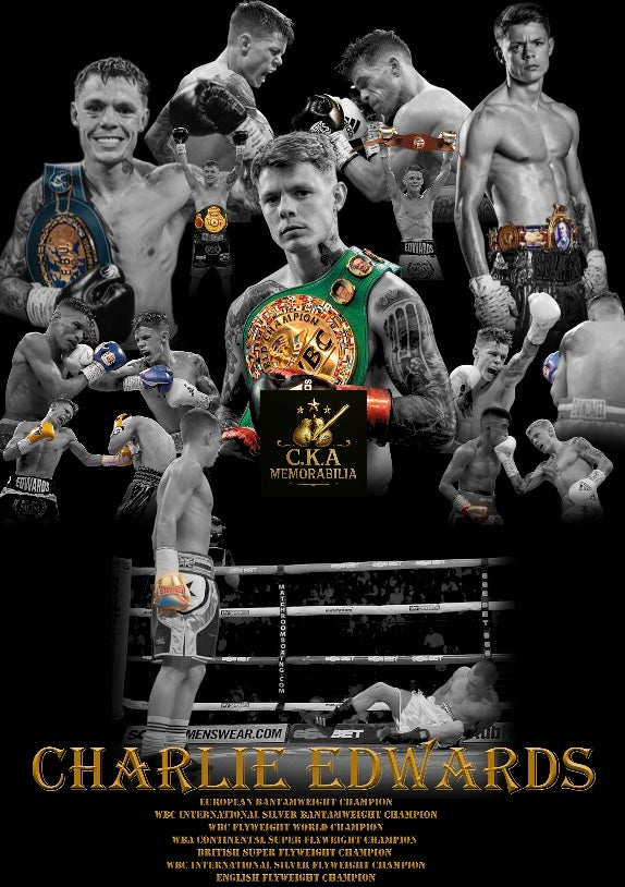 Custom boxing poster designs