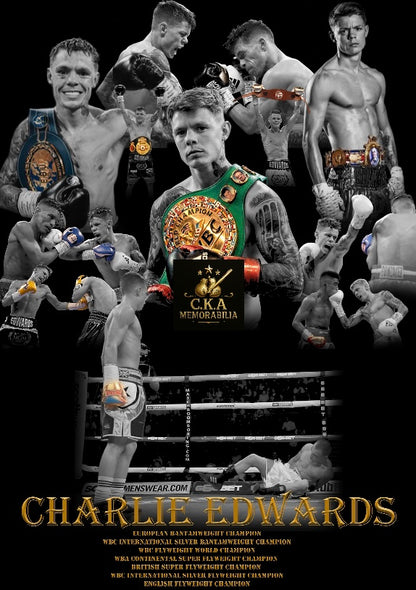 Custom boxing poster designs