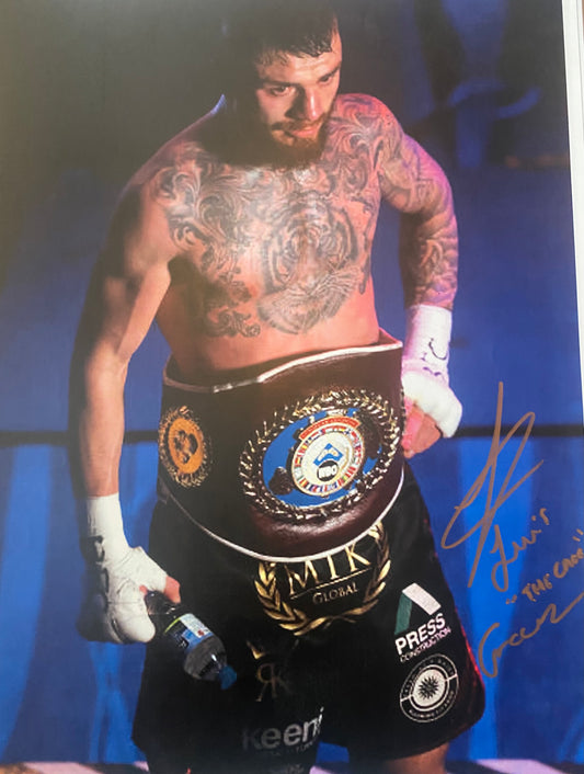 Lewis Crocker Signed 16x12 inch photo