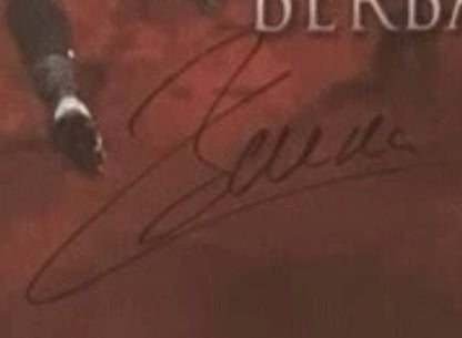 Dimitar Berbatov Manchester United Signed & Framed 20x16 Inch Poster
