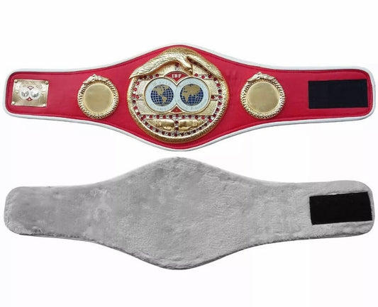 Ibf mini world title belts