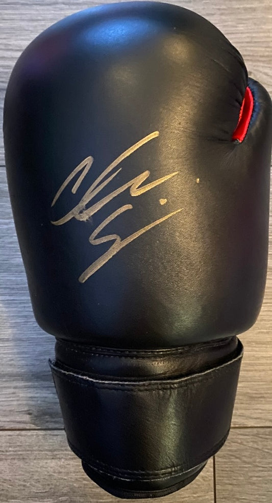 Chris Algieri signed boxing glove