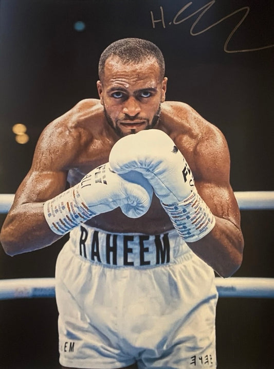 Harlem Eubank Signed 16x12 Photo