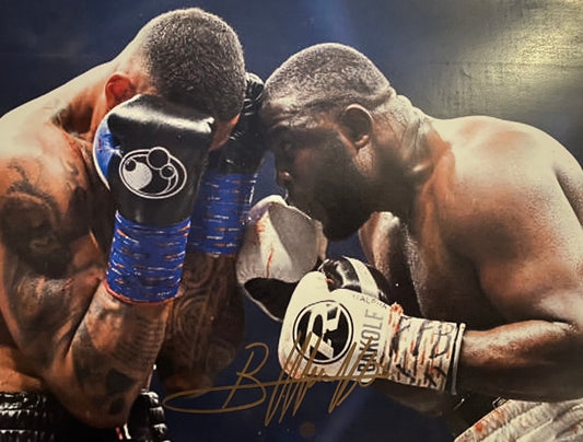 Martin Bakole Signed 16x12 Photo