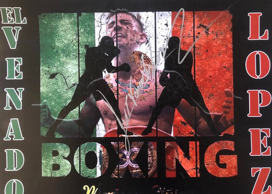El Venado Luis Alberto Lopez Signed 16x12 Photo