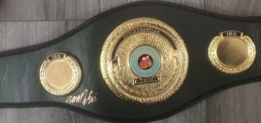 Caroline Dubois Signed IBO Mini World Championship Belt